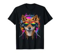 Headphone Design Sunglasses Animal Dingo Lover T-Shirt