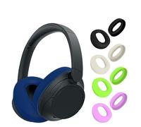 Headphone Ear Pads Covers For Sony WH-CH720N, Silicone Earpads Replacement Ear Cushions Cover (Blue)