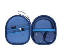 Headphone Headset Case Compatible with Sony WH-CH720N WH-CH520 WH-CH510 WH-CH710N XB900N WH-CH700N Noise Canceling Wireless Headphones,Hard Shell Travel Carrying Headset Cases, Dark Blue