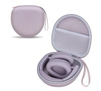 Headphone Headset Case for JLab JBuds Lux ANC/JLab Go Lux ANC/TOZO T3/Beats/JBL/BERIBES/Picun/KVIDIO Noise Cancelling Over-Ear Foldable Headphone, Mauve