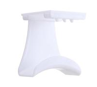 Headphone Mount - Strong Adhesive Installation, Space-Saving Curved Design, Durable HIPS Construction | Headset Controller Storage Hook Organizer Bracket, Dorm Workplace Gaming Room, Wall Desk Setup