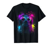 Headphone Print Sunglasses Sea Lion Lover T-Shirt