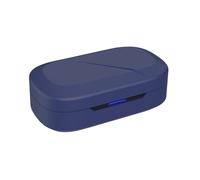 Headphone Protective Cover for ASUS ROG Cetra, Wireless Earbuds Cover Silicone Soft Case for ROG Cetra, Shockproof Shell Case Protective Sleeve (navy blue)