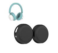 Headphone Protective Silicone Case Cover Cap For CMF Headphone Pro,Earphone Shockproof Dust Cover Protection (Black)