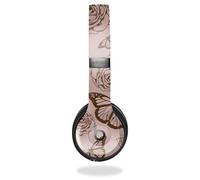 Headphone Skin Compatible with Beats Solo 4 - Butterfly Garden - Premium 3M Vinyl Protective Wrap Decal Cover - Easy to Apply | Crafted in The USA by MightySkins