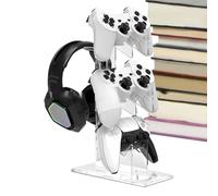 Headphone Stand - Bedroom Game Stand | 3 Tier Vertical Storage Display Rack for Desk, Living Room, Office Table Compact Organization, Space Saving