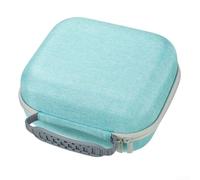 Headphone Storage Bag, 22x20x12cm, Portable EVA Hard Case, Shock Resistant Protection, Secure Travel Carry for Commuting(Green)