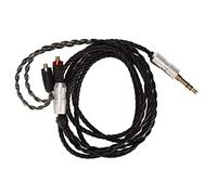 Headphone Upgrade Cable Oxygen Free Copper Replacement for SE215 SE315 SE425 SE535 SE846 W10 W20 W30, MMCX to 3.5mm Braided OFC Audio Cable with Gold Plated Plug for