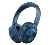 Headphone Wireless Noise Cancelling Noise Cancelling Bluetooth Headphones with Microphone 40 Hours Playtime 3D Low Bass Tone Fast Charge for Cellphone/Work/Gym/Travel (Blue)