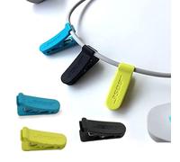 Headphones Cable Headset Cord Wire Line Clip Clamp Holder Organizer for Bose SoundSport Wireless Headphones (Black)
