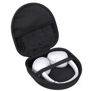 Headphones Case for JLab JBuds Lux ANC/BERIBES (WH202A)/TAGRY (A18)/KVIDIO (WH201A) Wireless Headphones - Travel Storage Headphones Case (Black)