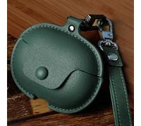 Headphones Cases for Oppo Enco Air 3 Case Cover,Bluetooth Earphone Protective Cover Business PU Leather Earphone Case with Lanyard