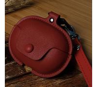 Headphones Cases for Oppo Enco Air 3 Case Cover,Bluetooth Earphone Protective Cover Business PU Leather Earphone Case with Lanyard