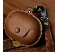 Headphones Cases for Oppo Enco Free 4 Case Cover,Bluetooth Earphone Protective Cover Business PU Leather Earphone Case with Lanyard