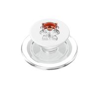 Headphones Graphic Motif Cute Red Panda PopSockets PopGrip for MagSafe
