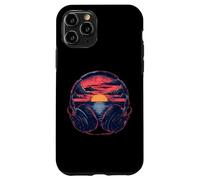 Headphones Music DJ Artwork Beatmaker House Music Sunset Case for iPhone 11 Pro