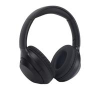 Headphones Over Ear, Wireless Headphones with Microphone, Deep Bass Stereo Foldable Lightweight Headset, Long Playtime, for Travel, Work, Home (Black)