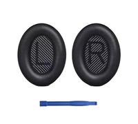 Headphones Replacement Earpads, Professional Black Ear Pads Cushions, Soft Protein Leather Replacement for Headphones, Noise Isolation Foam