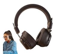 Headphones - Wireless 5.3 Bilateral Stereo Over Ear Headset With Heavy Bass | Long Battery Life Earphones With Daily Waterproof Design And Stable 10m Range For Music Calls Travel And Workout