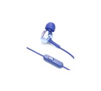 Headphones with microphone Sony MDR-EX255AP Blue wired headphones with earphones
