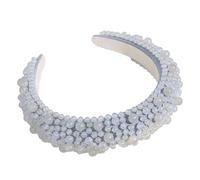 Headpiece Prom Birthday Hair Bands Sparkly Headwear Glinting Pearls Elegant Lady Accessories