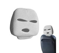 Headrest cover for passenger cars, decorative protection for front headrests, reusable decorations for the vehicle interior, for vehicles, saloon, SUV, car, truck