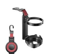 Headrest Cup Holder for Back Seat - Hooks for Car Seat Headrest | Car Seat Headrest Hook with Cup Holder, Phone Holder Storage Organizer, Car Interior Accessories