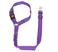 Headrest Dog Car Seat Belt Dog Pet Headrest Seat Belt Dog Nylon Reflective Safety Seatbelt Strap for Car(purple)