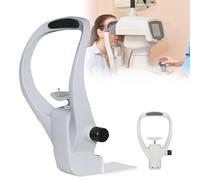 Headrest for optical devices, chin rest for eye care centres and optician practices, compatible with phoropter and refractometer
