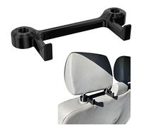 Headrest Hook For T5 T6 Transporter Back Seat Double or Triple Hook Heavy Duty (Black, Double Hook)