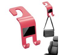 Headrest Hooks for Car | Storage Space Saving Organizer | Car Seat Back Storage Hook - for Handbag Bag Clothes Truck Vehicle Automotive Sedan Pickup Road Trip Travel School Run