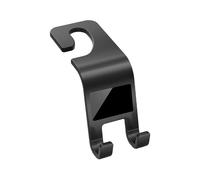 Headrest Hooks, Non Slip Secure Fit, 10.3x4.6x6cm, Car Seat Headrest Hook, Vehicle Car Storage Organizer, Smooth Rounded Edges Design, for Bag Clothes Truck SUV Sedan Pickup Automotive