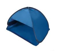 Headrest Tent for Beach Sun Shade Portable Canopy with Silver Coated Cloth for Warmth or Vinyl for Complete Darkness (Sapphire Blue Silver-coated cloth)