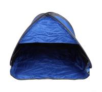 Headrest Tent for Beach Sun Shade Portable Canopy with Silver Coated Cloth for Warmth or Vinyl for Complete Darkness (Vinyl Sapphire blue)