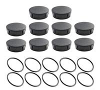Heads Covers For Hunter Pro Spray Series Pros-04 Pros-06 Pros-12 Prs30 And Prs40 Featuring Nitrile Rubber O-ring Uv Resistant Abs Plastic Leak-proof Design Tool-free Setup Black 4 Pack(Pack of 10)