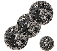 Heads I Get Tail/Tails I Get Head Commemorative Coin, Funny Decision Challenge Token for Couples Date Night Game Double Sided Lucky Novelty Gift, Adult Humor (#A3)