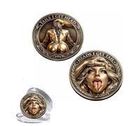 Heads I Get Tail/Tails I Get Head Commemorative Coin, Funny Heads and Tails Challenge Coin, Double-Sided Lucky Token, Decision Coins for Couples, Gift for Adults Date Night Valentine's (A 3PCS)
