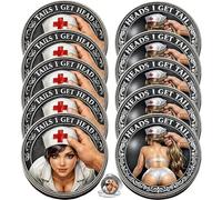 Heads I Get Tail/Tails I Get Head Commemorative Coin, Funny Heads and Tails Challenge Coin, Double-Sided Lucky Token, Decision Coins for Couples, Humor Prank Gift for Adults Date Night Ideas (5PC*#07)