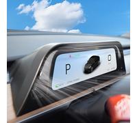 Heads Up Dispaly with Air Vent for Tesla Model Y 2019-2024 & Model 3 2017-2023 9.66" Screen - Wireless CarPlay Android Auto, Blind Spot,Anti-Glare Screen