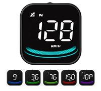 Heads Up Display Car, Digital Speedometer Car MPH, Universal Car GPS Head-Up Display with Displays Speed, Compass, Number of Satellites, Car HUD Head Up Display, Kilometer Mile Toggle and More