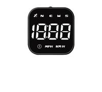 Heads Up Display Car Universal GPS HUD Head Up Display Speedometer Smart-Digital Driving Overspeed Alarm Reminder For Car Accessories(White light)