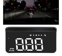 Heads Up Display for Car Digital Speedometer for Car HUD GPS Speedometer MPH with Driving Trick, Speed Alarm & Fatigue Driving Alarm for All 5V Vehicles