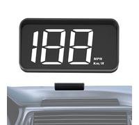 Heads Up Display - Screen Navigation GPS, Digital Speedometer | Car Dashboard Display, Real-Time Vehicle Speed Tracker, Transparent Windshield Projection Perfect Motorcycle Truck Drive