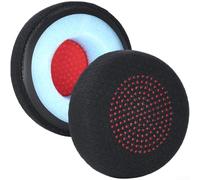 Headset Ear Cushions for BlackWire 5200 5210 5220 7225 Models - for premium Protein Leather Earpads with Memory Foam - Simple Fit Ear Pad Covers - Black Spare Parts for Long Wearing Comfort at Work(C)