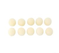 Headset Microphone Cover, 10Pcs Microphone Foam Windscreen Cover For Gaming Headset Headworn Mic Beige
