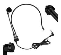 Headset Microphone for Singing Wired Rotating Noise-Canceling Voice