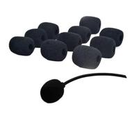 Headset Microphone Pop Filter Cover Replacement for SteelSeries Arctis 1/3 /5/7 /7X/ 7P/ 9X Pro Gaming Headset Mic Foam Cover (10 Pack)