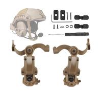 Headset Rail Adapter, Arc Rail Adapter for Helmets | Headphone Accessories, Headset Adapter Rail Headset Adapter Bracket Rotary Mount, Multi-Angle Adapter for Helmet Headphones