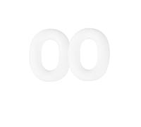 Headset Silicone Earmuffs Suitable for So-ny INZONE H9 II, Headphone Cover Protective Cover Sweat-Proof, Oil-Proof and Breathable for INZONE H9 II (White)