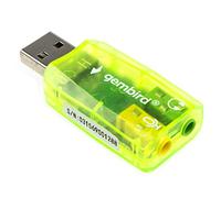 Headset USB Sound Audio Adapter Converts Headphone & Microphone 3.5mm Jack to PC